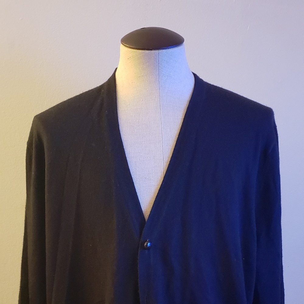 Black cardigan